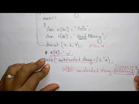 algorithm in c language