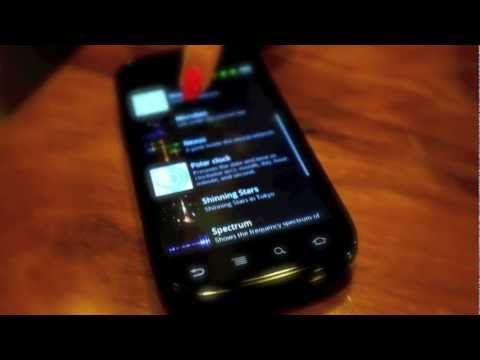 Shining stars live wallpaper Video