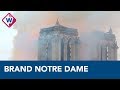 Brand Notre Dame maakt ook hier emoties los: 'Une catastrophe' - OMROEP WEST