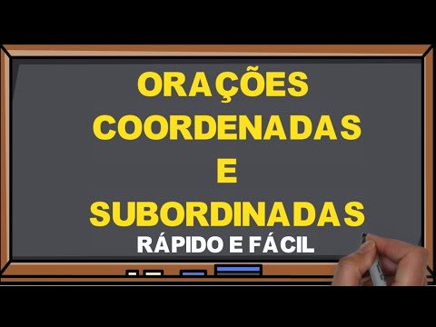 What are Coordinate and Subordinate Clauses? - Very easy I Portuguese Online