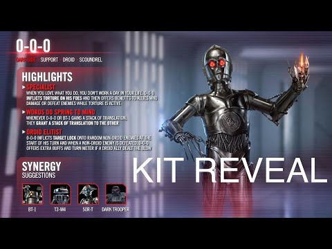 NEW Character Inbound: 0-0-0 Kit Reveal! | Evil C-3PO! | Character From Vader Comics