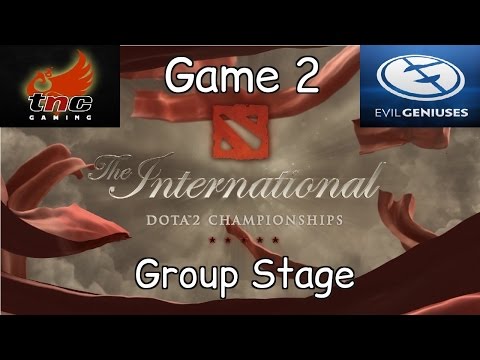 TnC vs EG - Game 2 - TI6 Group Stage - Highlights