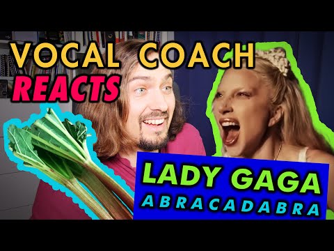 VOCAL COACH Reacts to Lady Gaga - Abracadabra (Official Music Video) First time reaction