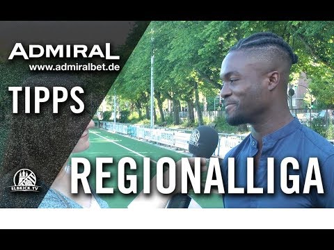 ADMIRAL-Tipps mit Davidson Eden (FC Teutonia 05) – 1. Spieltag, Regionalliga Nord