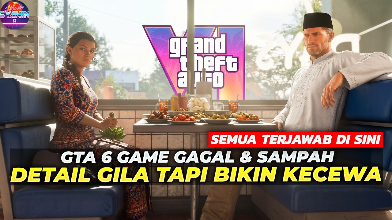 100 HAL GILA & Informasi Penting DILUAR NALAR GTA 6 | Gambar Screenshot Mirip Iklan Game ANDROID 😋
