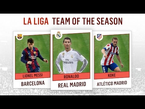 La Liga Team of the Season 2014-2015