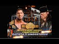 Story Of Batista Vs The Undertaker Survivor Series 2007