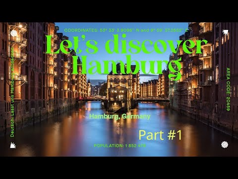 Hamburg 2023, Germany Walking Tour