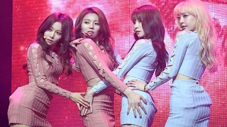 MelodyDay 'KISS ON THE LIPS' Showcase Stage (멜로디데이, MIX & MATCH, 흔한 멜로디, LIKE U, GIFT, 바빠 보여요)