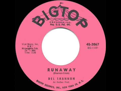 1961 HITS ARCHIVE: Runaway - Del Shannon (a #1 record)
