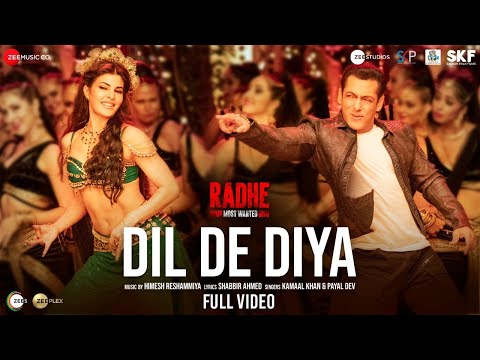 Dil De Diya | Radhe | Salman Khan, Jacqueline Fernandez |Himesh Reshammiya|Kamaal & Payal|Full Video