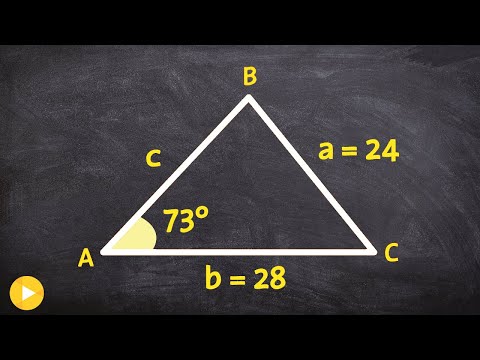 How to determine if you have 0,1 or 2 triangles for the ambiguous case
