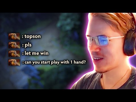 That one time Topson gave no mercy on his Earthspirit 🗿