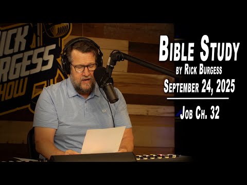 Bible Study by Rick Burgess - LIVE - Sept 24, 2025