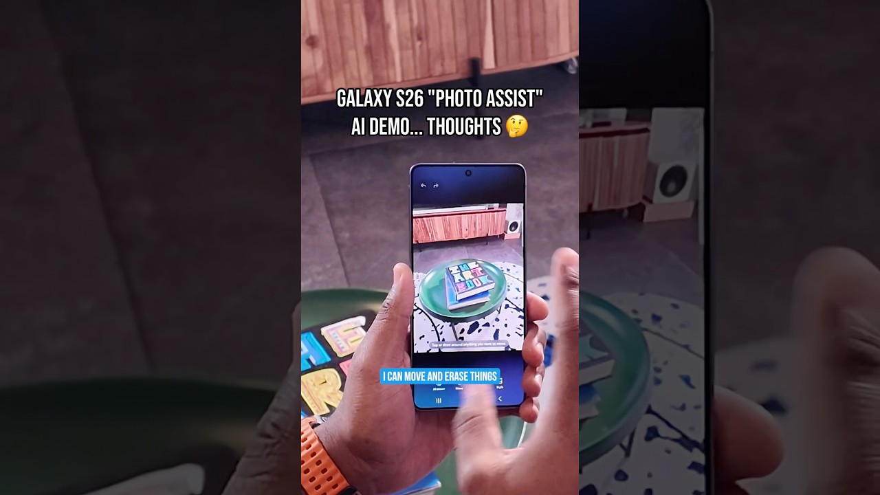 Galaxy AI Photo Assist Demo on S26 Ultra #galaxyunpacked #samsung - YouTube