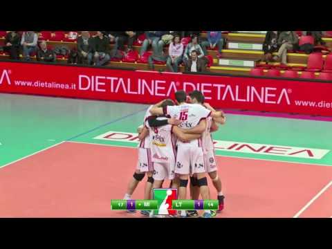 Superlega A1: Highlights. Milano-Latina