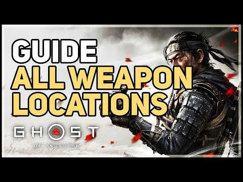 All Weapon Locations Ghost of Tsushima