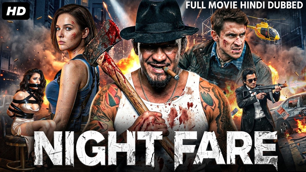 NIGHT FARE - Hollywood Horror Movie Hindi Dubbed 2026 | Jonathan Howard | Hindi Horror Action Movie