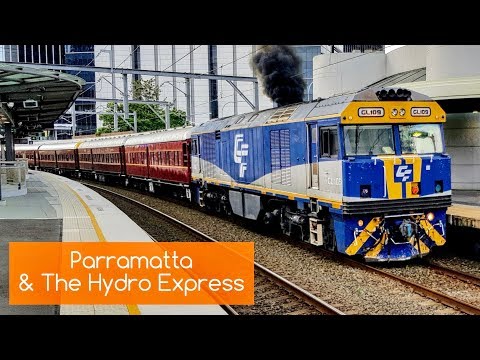 Sydney Trains Vlog 1537: Parramatta & The Hydro Express