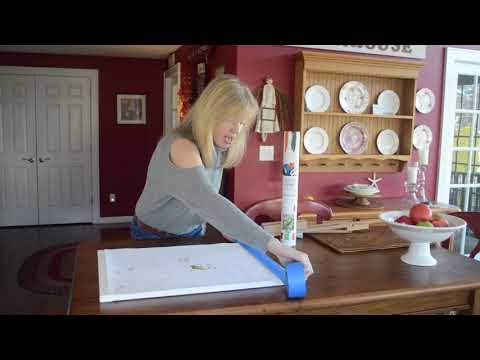 Getting Started With A Rolled Canvas Paint By Numbers