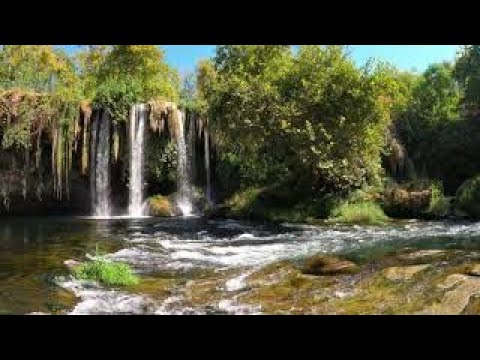 15 Minutes Relaxing Water flow sound with deep Relaxing Music, Nature sounds and relaxing piano
