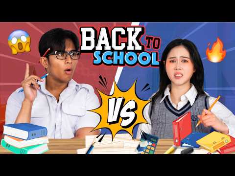 WHO IS SMARTER ??【 Back To School CHALLENGE 】 @davidmatthew_