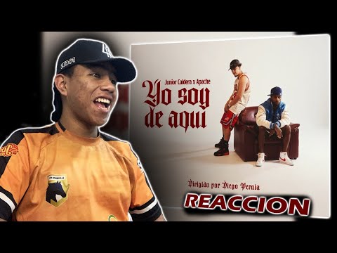 Junior Caldera ❌ Apachelasminas - YO SOY DE AQUÍ 🇻🇪 | Video Oficial || REACCION DE DARWIN 444