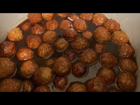 How to make Swedish meatball for game day/parties/great appetizers
