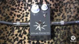 Atlas Effects CARDINAL OVERDRIVE guitar pedal demo with Kingbee Tele