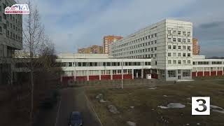 Đại học Xây dựng Moscow qua góc máy flycam