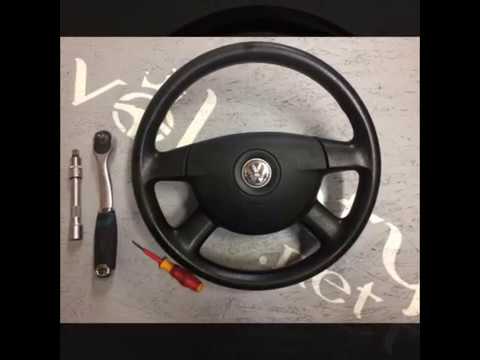 Как снять подушку безопасности Vw Transporter T5 - Passat 3C b6