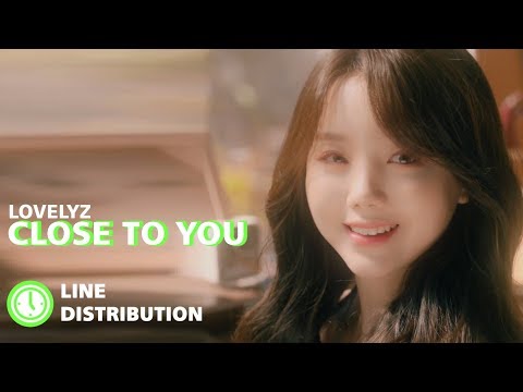 Lovelyz (러블리즈) - Close To You (Line Distribution)