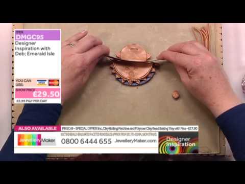 [How to create Polymer and Wirework Jewellery] - JewelleryMaker DI 11/6/14