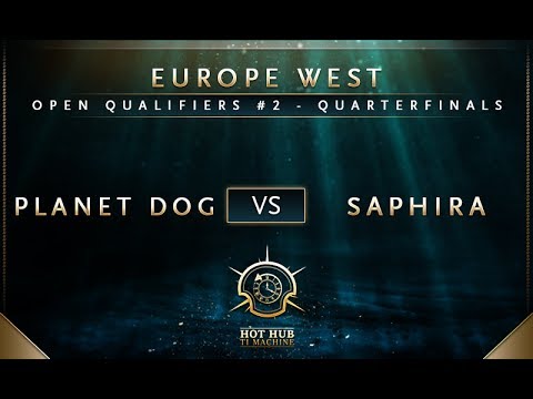 Planet Dog vs Saphira - The International 7: Open Qualifiers #2 EU: Quarterfinals - @Bkop92