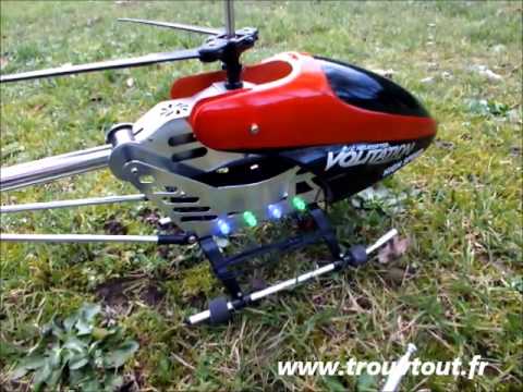 comment regler un helicoptere rc electrique