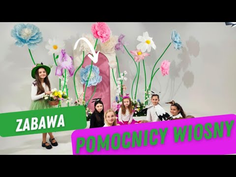 Pomocnicy wiosny - Smykofonia M. Hernik - wiosenna zabawa muzyczno-ruchowa - fragment