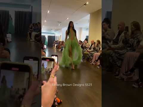 Fashion Week Flashback: Front Row POV at the Tiffany Brown Designs SS23 Runway