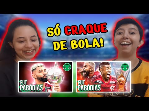 REACT FLAMENGO É BI-CAMPEÃO DA LIBERTA E FLAMENGO CAMPEÃO DO BRSILEIRÃO | FUTPARÓDIAS