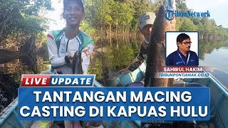 Tantangan Pemancing Mania, Serunya Mancing Casting di Kapuas Hulu: Toman hingga Hampala Jadi Target