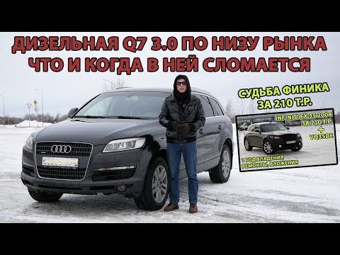 Audi Q7 3.0 TDI BUG. Каких поломок ждать от дизеля