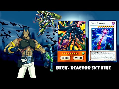 (YGOPRO)Reactor deck , Greiger ( Bommer), yugioh 5DS,Flying Fortress SKY FIRE