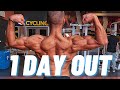 1 DAY OUT | Natural Mens Physique Competition