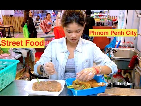 Street Food in Phnom Penh City Cambodia - Asian Street Food Video