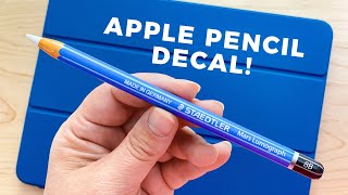 Apple Pencil Decal - I like to make things look like other things