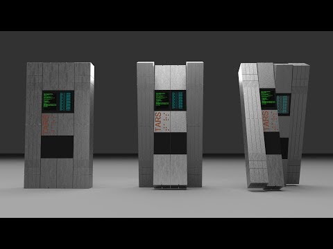 TARS Interstellar Animation