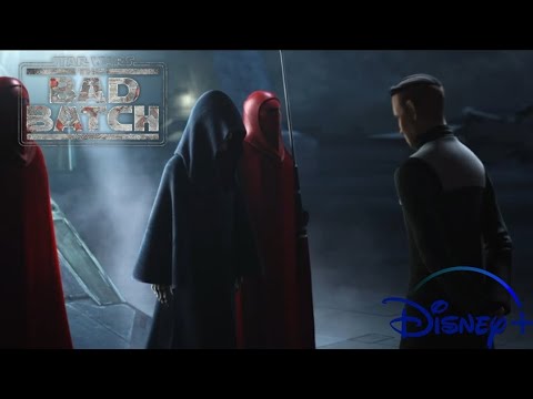 Palpatine's arrival (Bad Batch season 3 ep 3) full scene