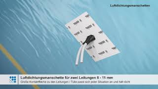 Mehrfach-Luftdichtungsmanschette ECON®