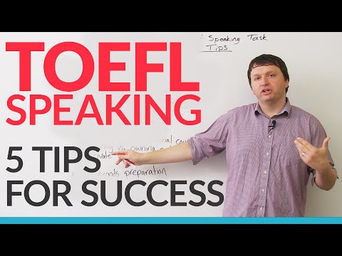 TOEFL iBT: Independent Speaking Task - 5 Ways to Succeed