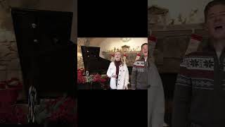Father daughter duet “A Little Bit of Christmas” with @jimbrickman