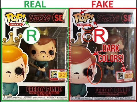 Funko Pop Legit Guide "Real Vs Fake": FREDDY AS STEVE HARRINGTON #SE SDCC 2018 – STRANGER THINGS